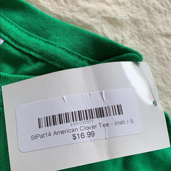 St Patty’s American Clover Tee - Picture 2 of 4